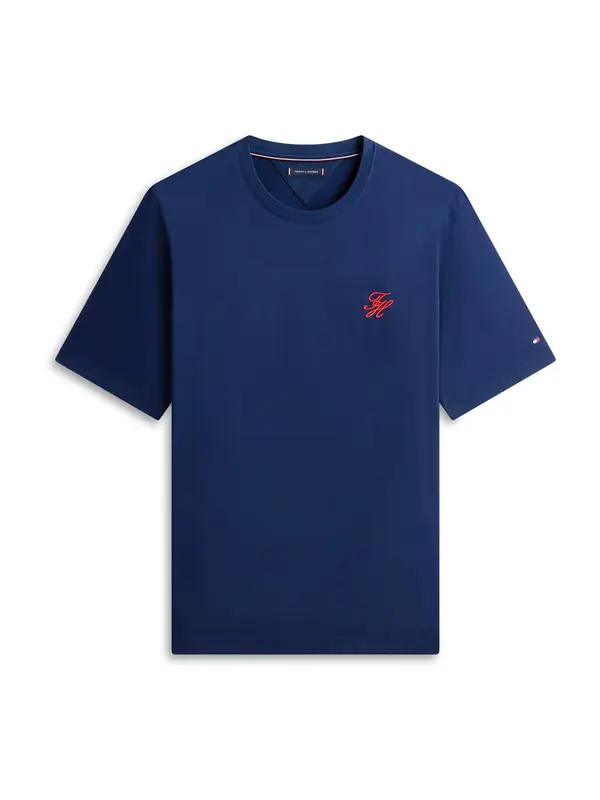 Tommy Hilfiger Big & Tall Tommy Hilfiger Big & Tall Majica  plava / narančasto crvena