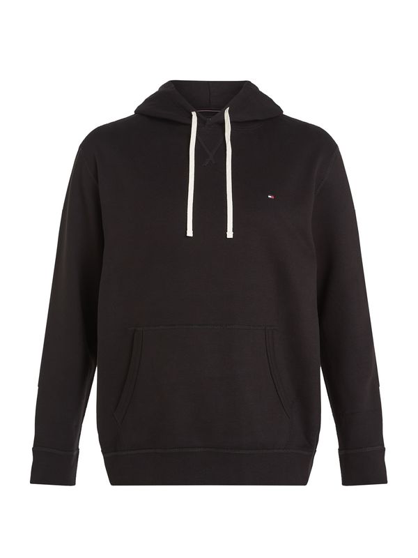Tommy Hilfiger Big & Tall Tommy Hilfiger Big & Tall Sweater majica 'ESSENTIAL'  crna