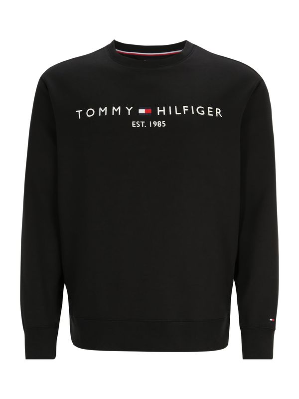 Tommy Hilfiger Big & Tall Tommy Hilfiger Big & Tall Sweater majica  krvavo crvena / crna / bijela