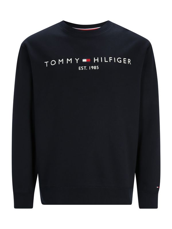 Tommy Hilfiger Big & Tall Tommy Hilfiger Big & Tall Sweater majica  morsko plava / crvena / bijela