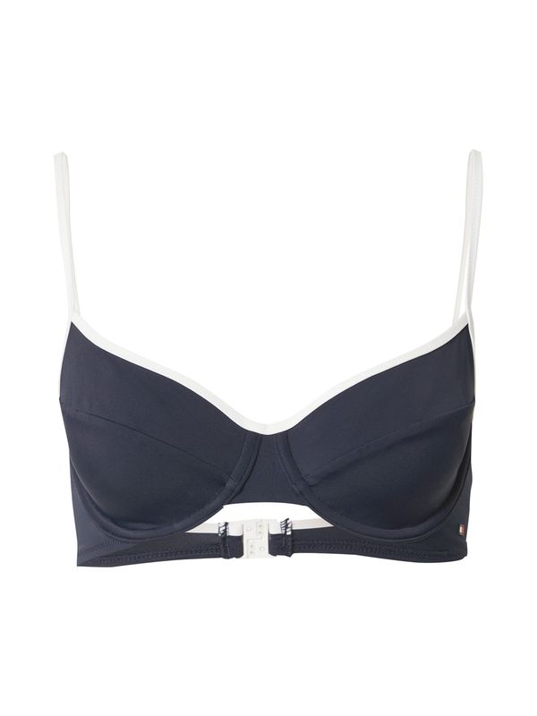 TOMMY HILFIGER TOMMY HILFIGER Bikini gornji dio  morsko plava / bijela
