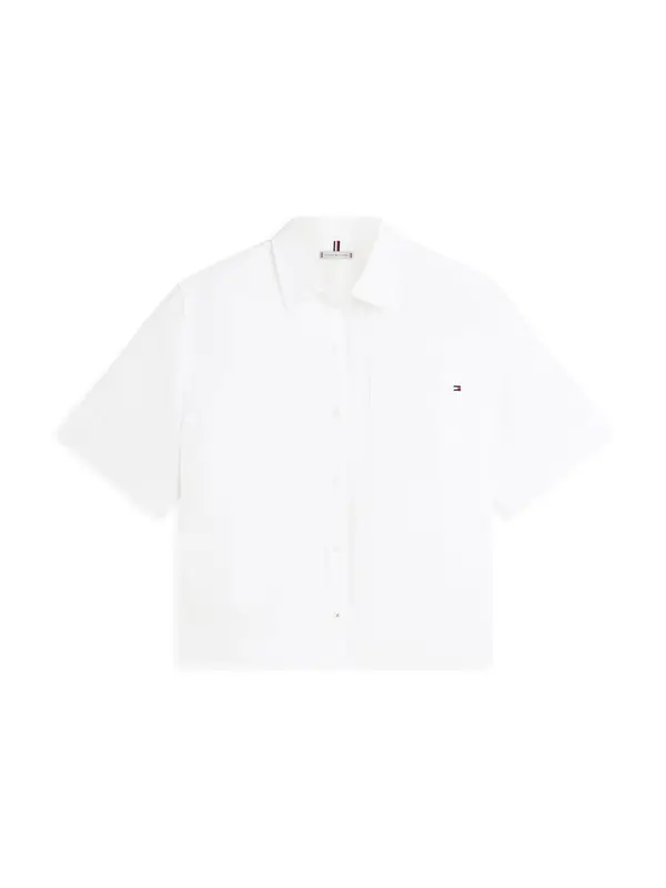 TOMMY HILFIGER TOMMY HILFIGER Bluza 'ESS'  bijela