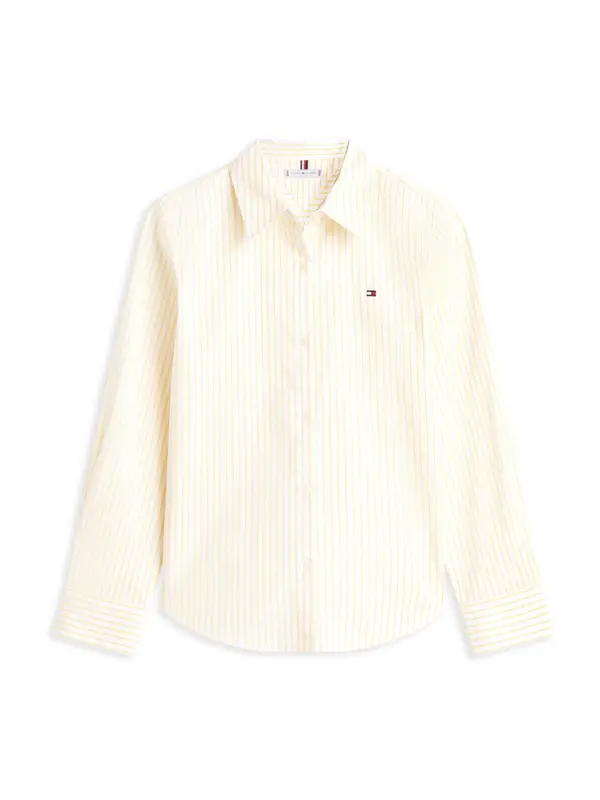 TOMMY HILFIGER TOMMY HILFIGER Bluza 'Ess'  pastelno žuta / svijetložuta