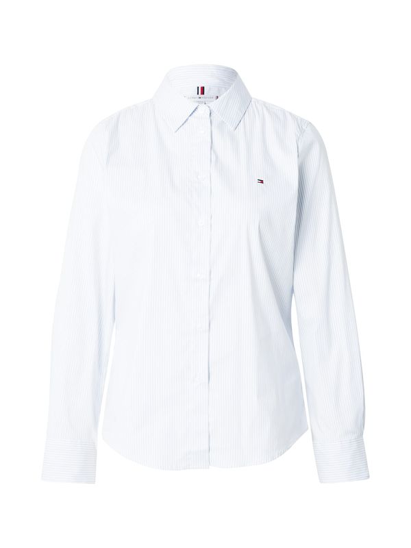 TOMMY HILFIGER TOMMY HILFIGER Bluza 'ESS'  svijetloplava / bijela