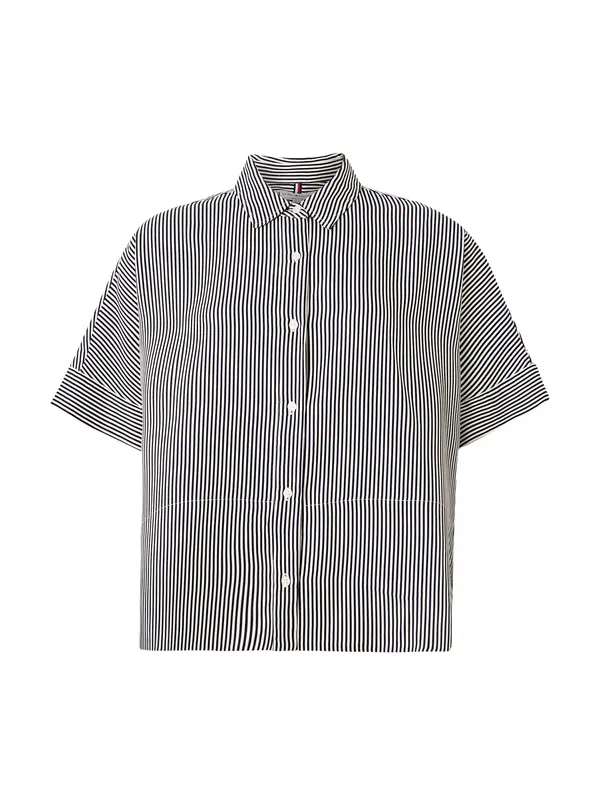 TOMMY HILFIGER TOMMY HILFIGER Bluza  mornarsko plava / bijela
