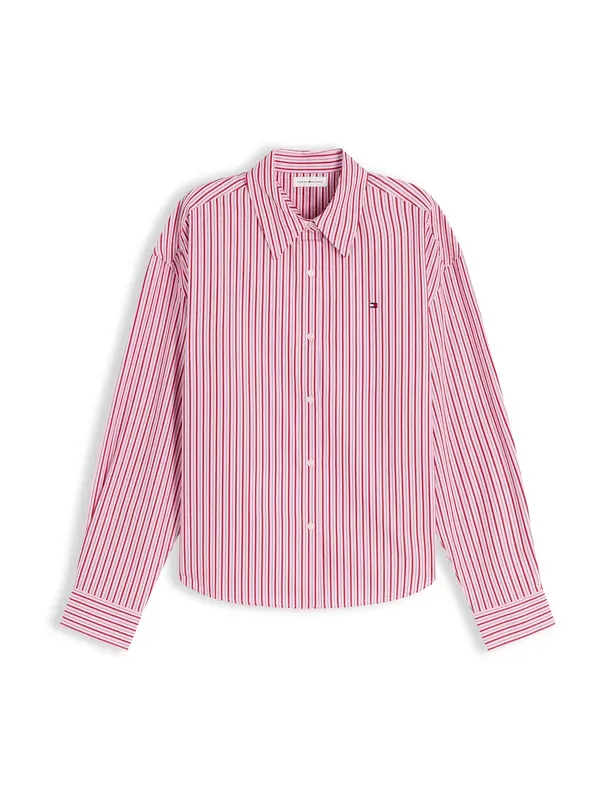 TOMMY HILFIGER TOMMY HILFIGER Bluza  mornarsko plava / roza / magenta / bijela