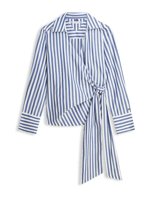 TOMMY HILFIGER TOMMY HILFIGER Bluza  morsko plava / bijela