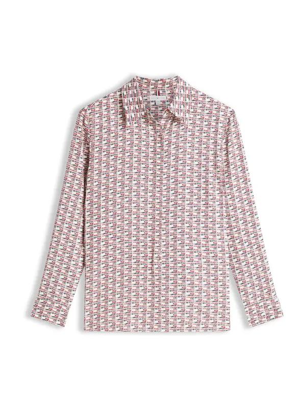 TOMMY HILFIGER TOMMY HILFIGER Bluza  tamno plava / crvena / bijela