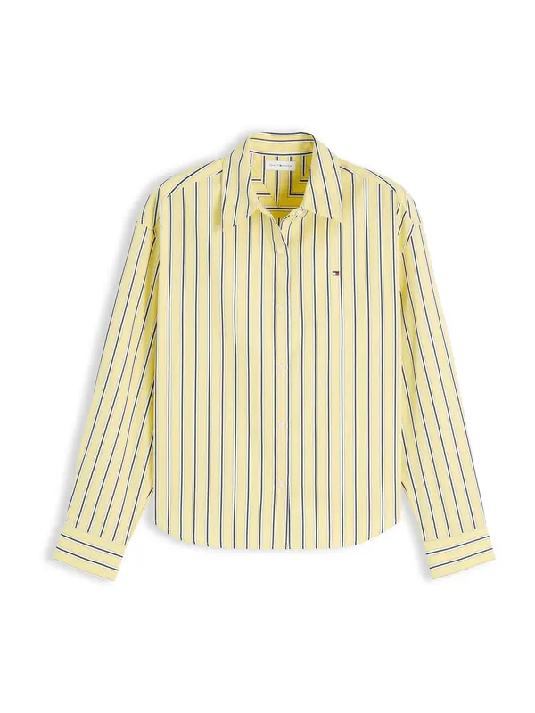 TOMMY HILFIGER TOMMY HILFIGER Bluza  žuta / crna / bijela