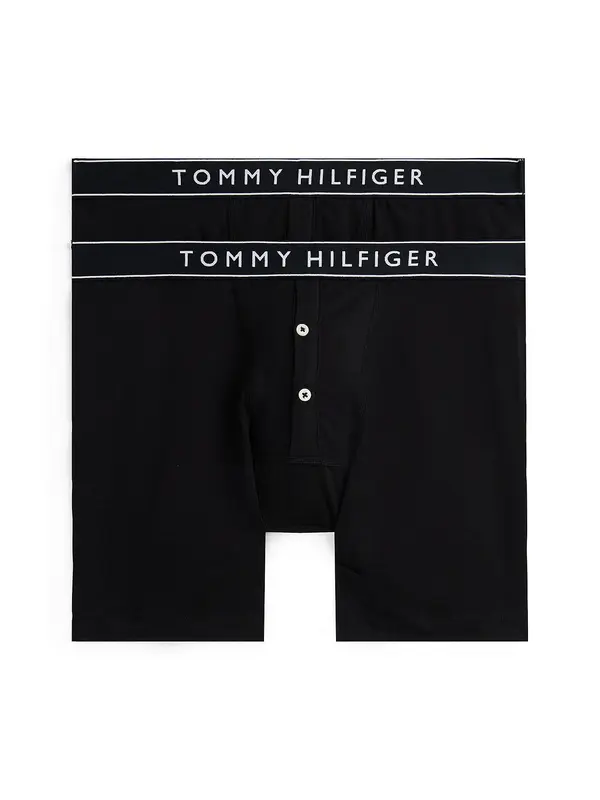 TOMMY HILFIGER TOMMY HILFIGER Bokserice  crna / bijela