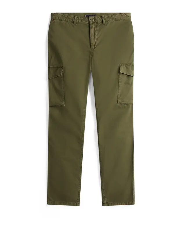 TOMMY HILFIGER TOMMY HILFIGER Cargo hlače 'DENTON'  maslinasta