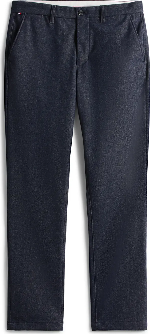 TOMMY HILFIGER TOMMY HILFIGER Chino hlače 'DENTON'  morsko plava