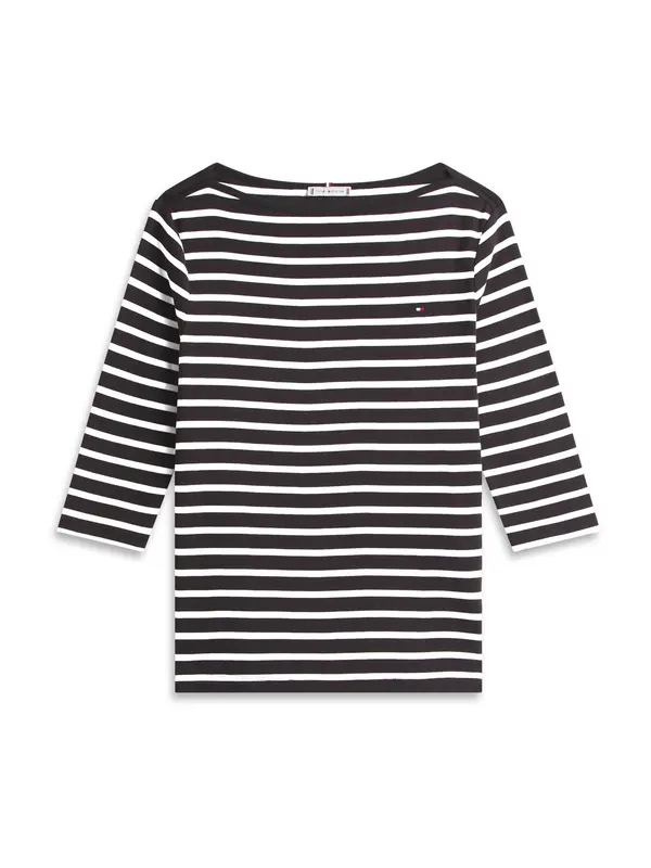 Tommy Hilfiger Curve Tommy Hilfiger Curve Majica  mornarsko plava / crvena / crna / bijela