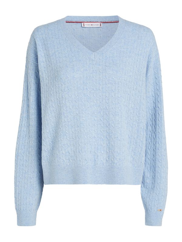 Tommy Hilfiger Curve Tommy Hilfiger Curve Pulover  svijetloplava