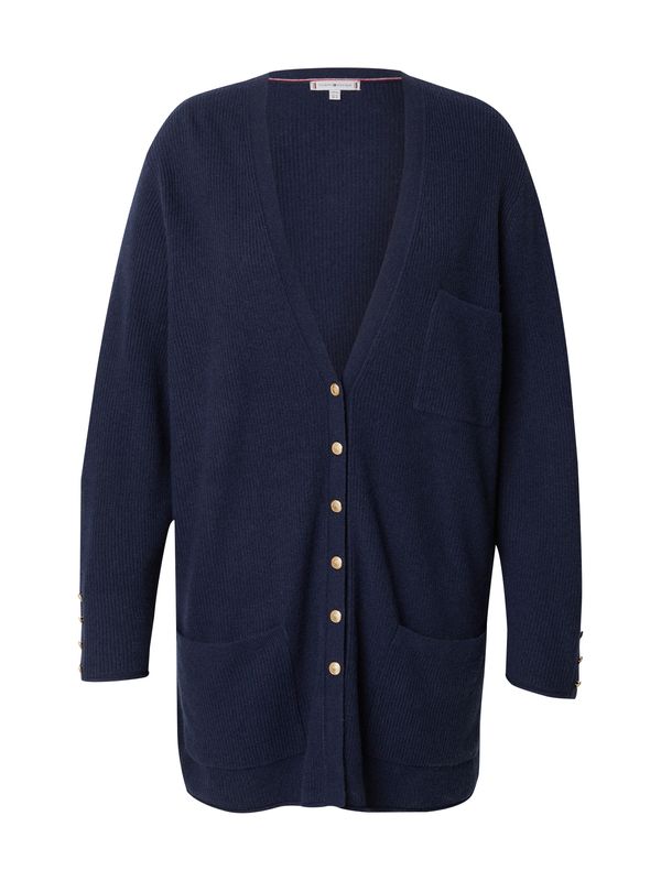 Tommy Hilfiger Curve Tommy Hilfiger Curve Široki kardigan  morsko plava