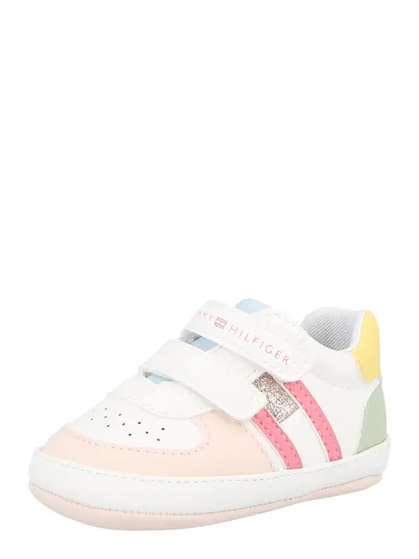 TOMMY HILFIGER TOMMY HILFIGER Dječje cipele za hodanje 'KIKI'  svijetložuta / roza / roza / bijela