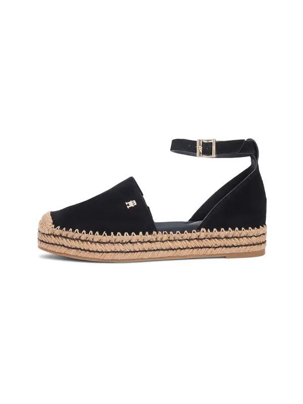 TOMMY HILFIGER TOMMY HILFIGER Espadrile  crna