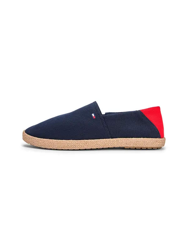TOMMY HILFIGER TOMMY HILFIGER Espadrile  tamno plava / crvena