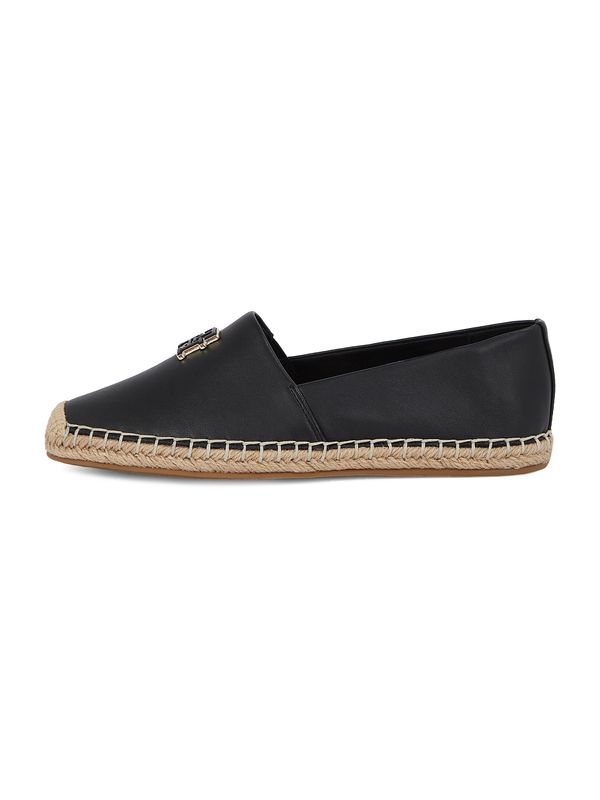 TOMMY HILFIGER TOMMY HILFIGER Espadrile  zlatna / crna