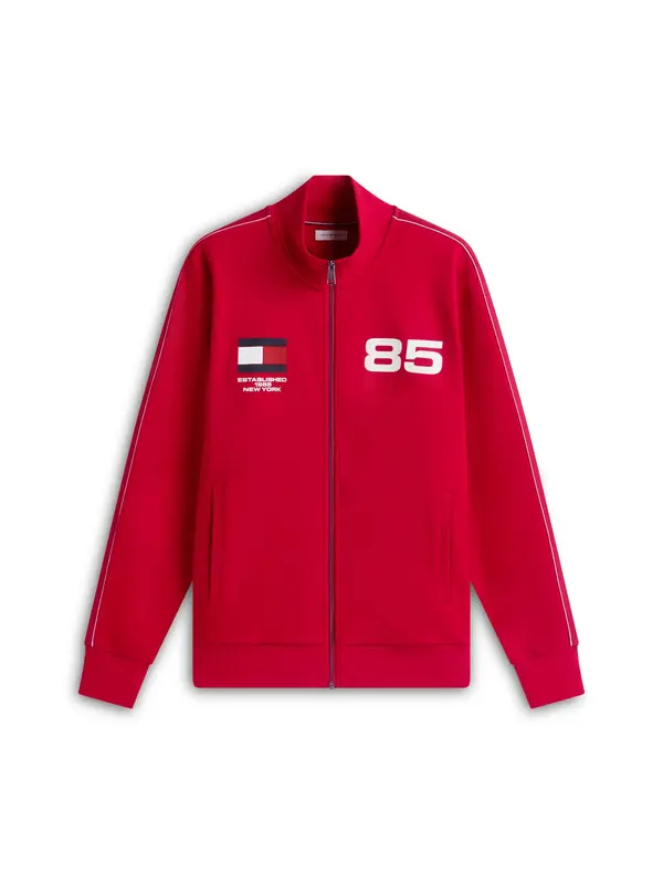 TOMMY HILFIGER TOMMY HILFIGER Gornji dio trenirke 'COUNTRIES'  mornarsko plava / crvena / bijela