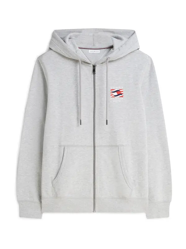 TOMMY HILFIGER TOMMY HILFIGER Gornji dio trenirke  svijetlosiva