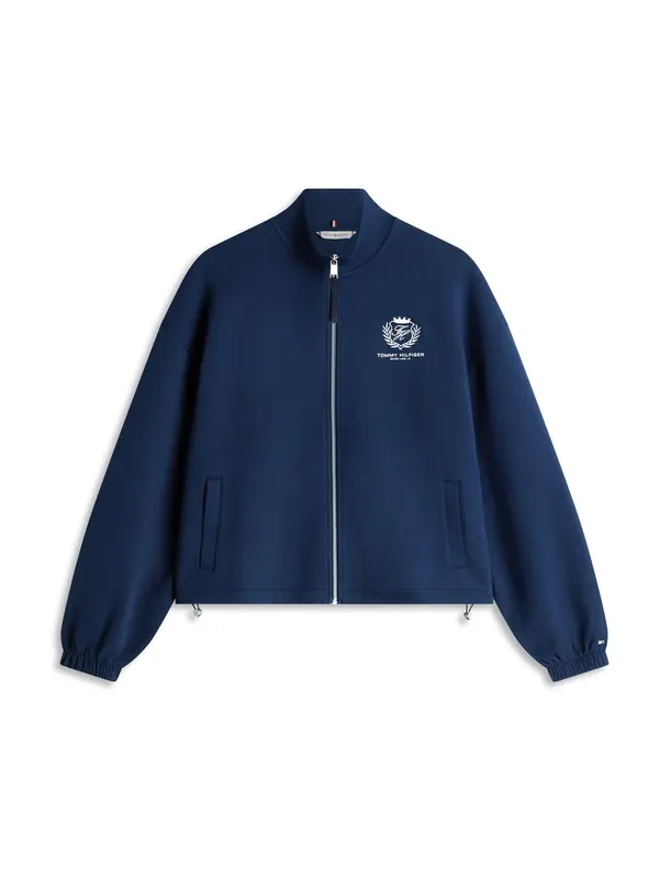 TOMMY HILFIGER TOMMY HILFIGER Gornji dio trenirke 'Varsity'  mornarsko plava / bijela