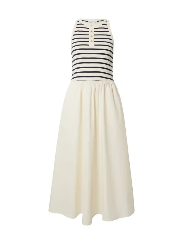 TOMMY HILFIGER TOMMY HILFIGER Haljina  boja pijeska / mornarsko plava