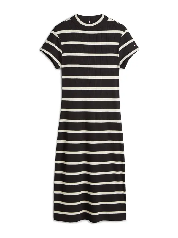 TOMMY HILFIGER TOMMY HILFIGER Haljina  crna / bijela