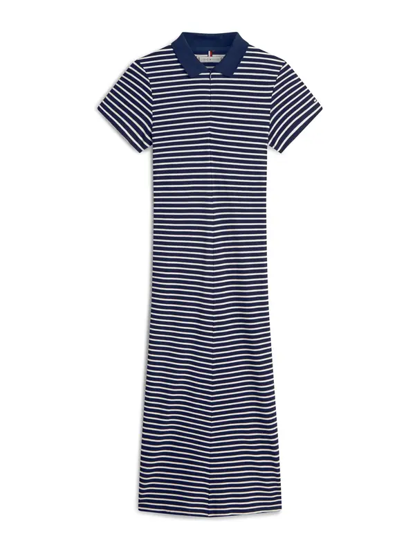 TOMMY HILFIGER TOMMY HILFIGER Haljina  mornarsko plava / bijela