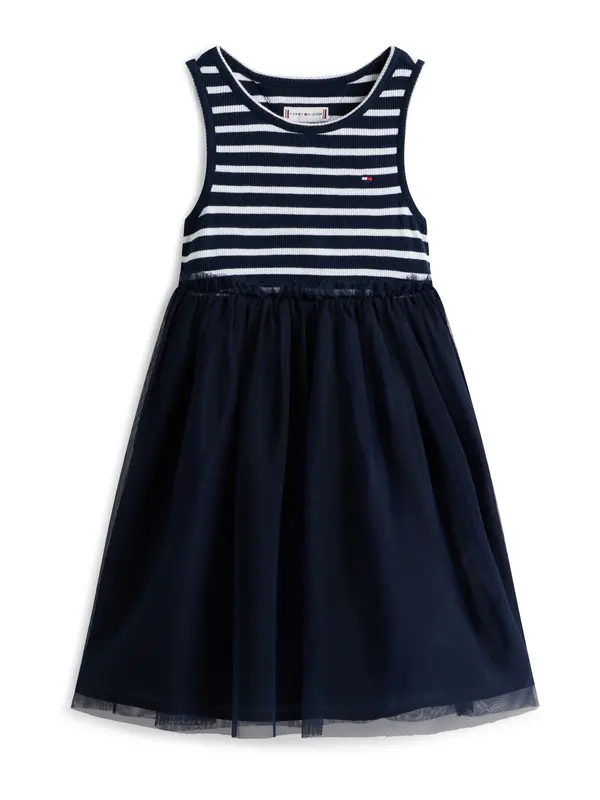 TOMMY HILFIGER TOMMY HILFIGER Haljina  mornarsko plava / bijela
