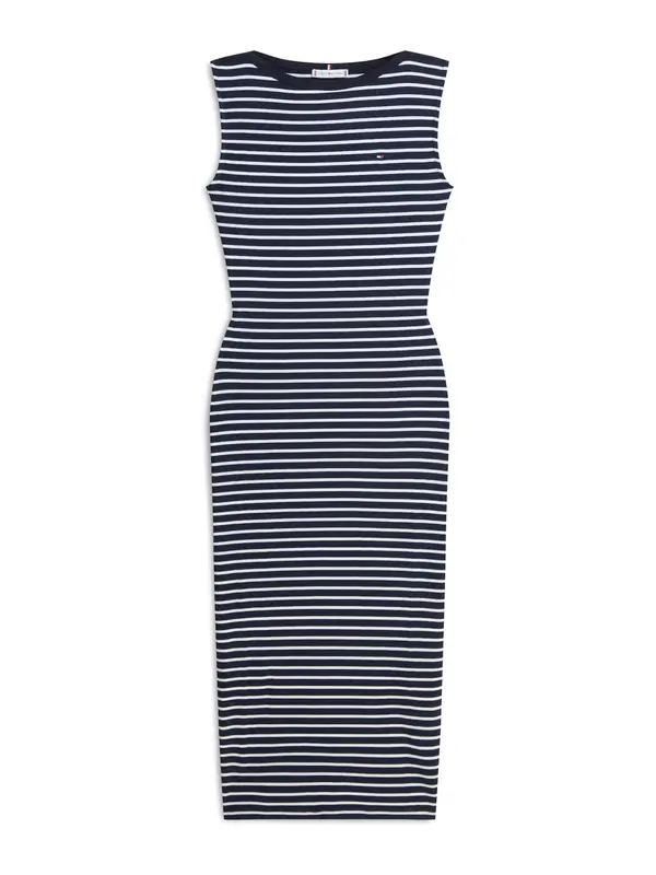 TOMMY HILFIGER TOMMY HILFIGER Haljina  mornarsko plava / bijela