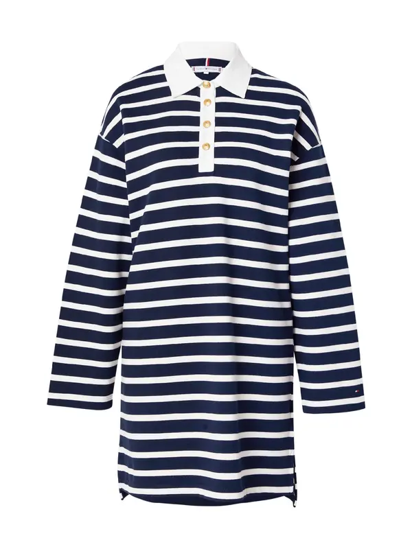 TOMMY HILFIGER TOMMY HILFIGER Haljina  mornarsko plava / bijela