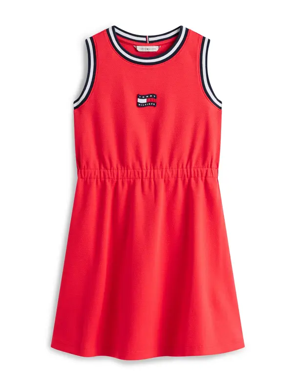 TOMMY HILFIGER TOMMY HILFIGER Haljina  morsko plava / crvena / bijela