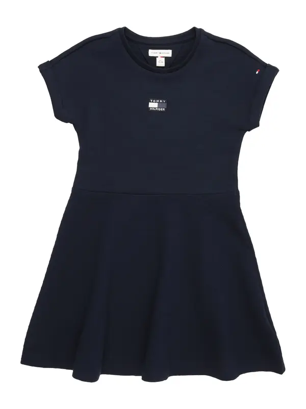 TOMMY HILFIGER TOMMY HILFIGER Haljina 'Tonal Flag Logo Skater'  mornarsko plava