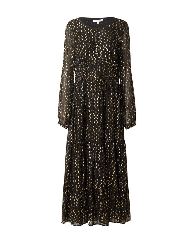 TOMMY HILFIGER TOMMY HILFIGER Haljina  zlatna / crna