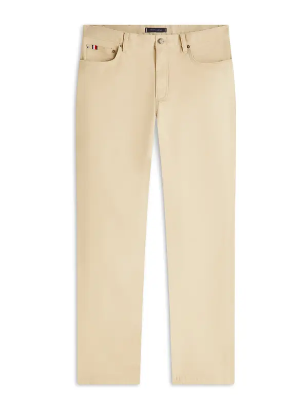 TOMMY HILFIGER TOMMY HILFIGER Hlače 'DENTON ESSENTIAL'  kaki
