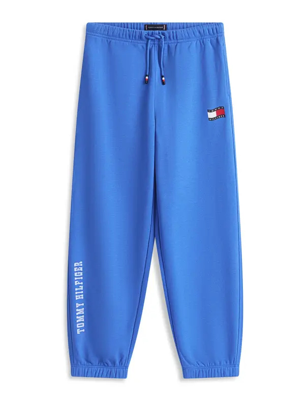 TOMMY HILFIGER TOMMY HILFIGER Hlače  kraljevsko plava / crvena / crna / bijela