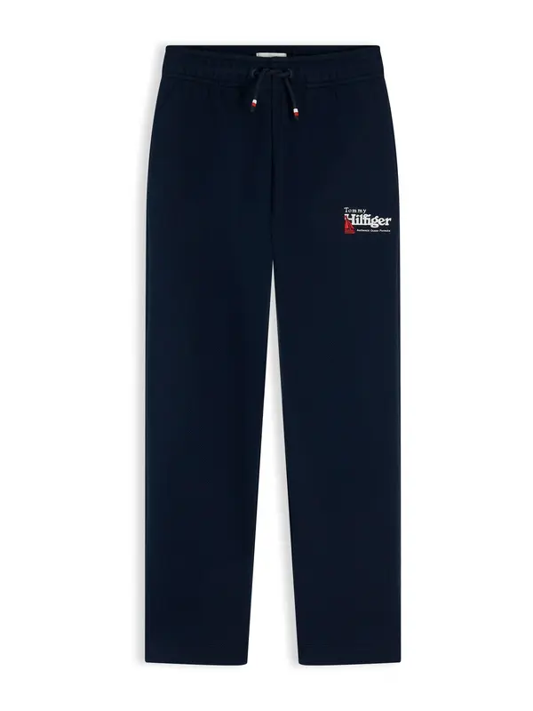 TOMMY HILFIGER TOMMY HILFIGER Hlače  mornarsko plava / crvena / bijela
