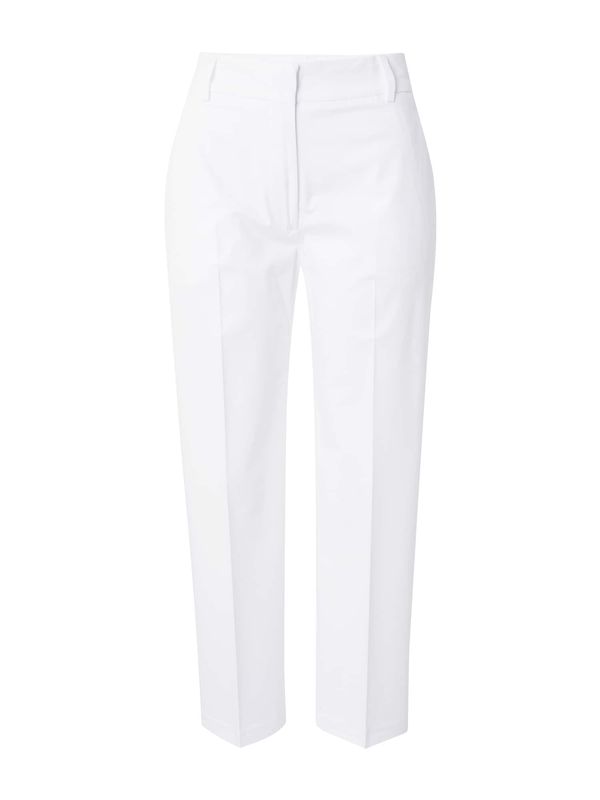 TOMMY HILFIGER TOMMY HILFIGER Hlače na crtu  bijela