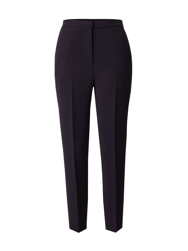 TOMMY HILFIGER TOMMY HILFIGER Hlače na crtu  crna