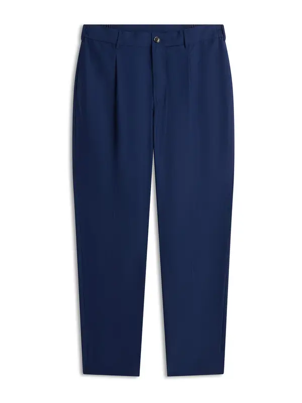 TOMMY HILFIGER TOMMY HILFIGER Hlače s naborima 'Airdo'  mornarsko plava