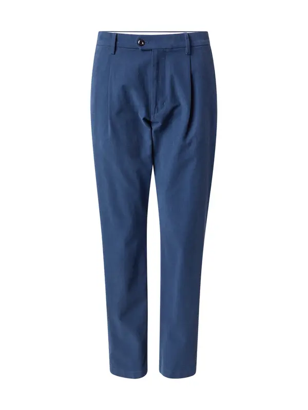 TOMMY HILFIGER TOMMY HILFIGER Hlače s naborima 'HARLEM'  noćno plava / crvena / bijela