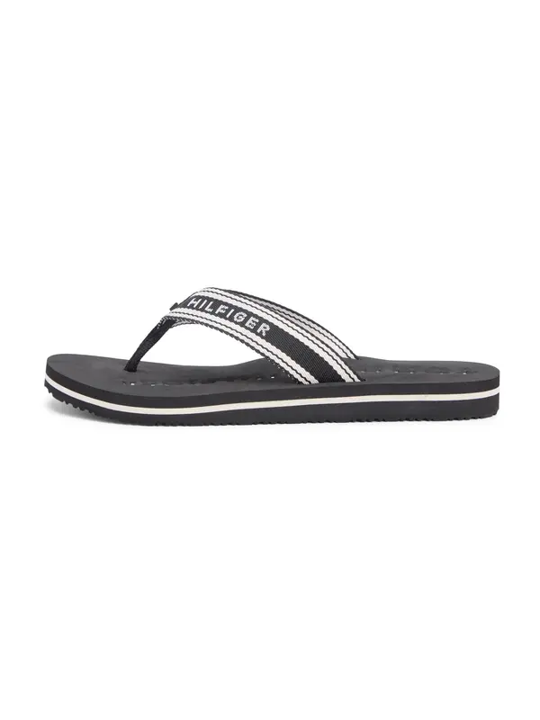 TOMMY HILFIGER TOMMY HILFIGER Japanke  crna / bijela