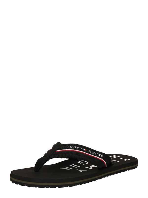 TOMMY HILFIGER TOMMY HILFIGER Japanke  crvena / crna / bijela