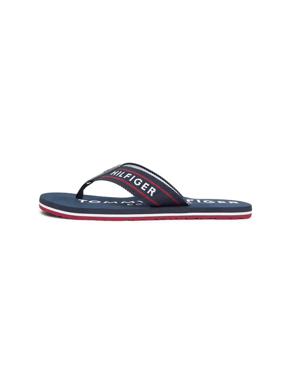 TOMMY HILFIGER TOMMY HILFIGER Japanke  mornarsko plava / crvena / bijela
