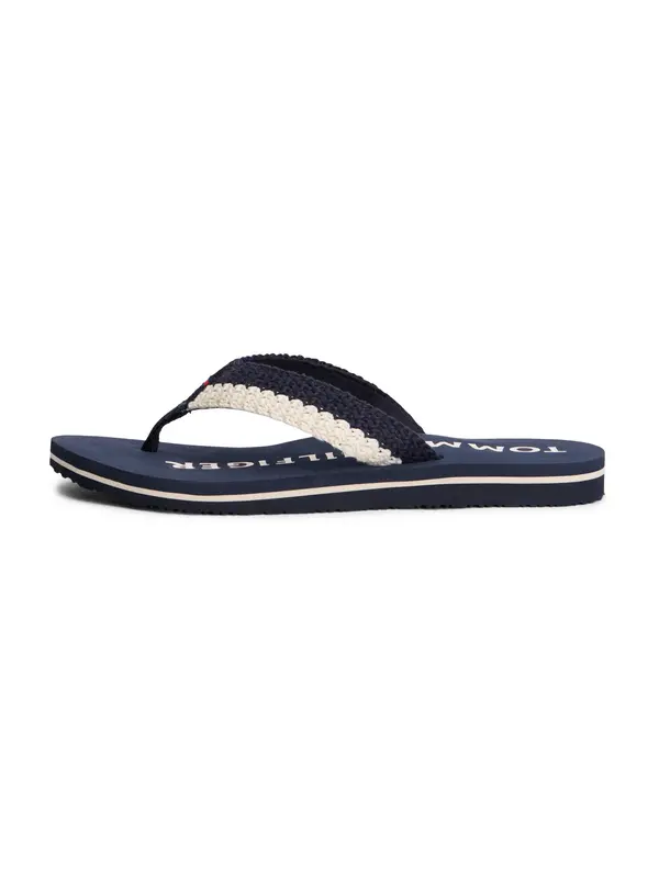 TOMMY HILFIGER TOMMY HILFIGER Japanke  tamno plava / bijela