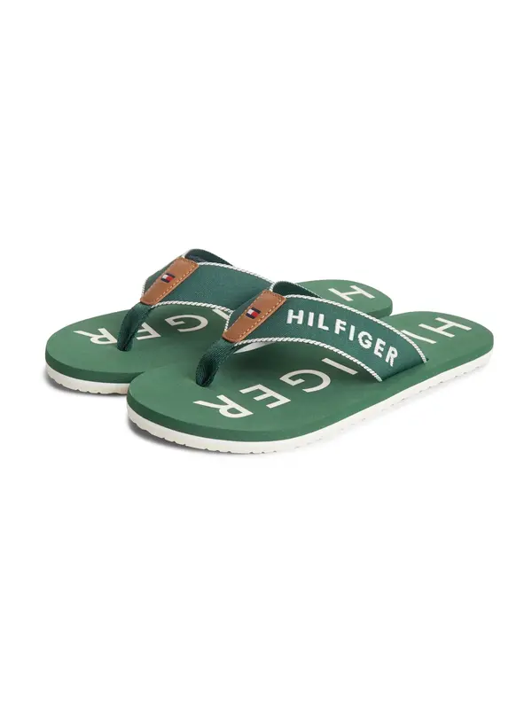 TOMMY HILFIGER TOMMY HILFIGER Japanke  zelena / bijela