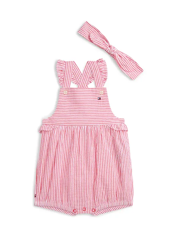 TOMMY HILFIGER TOMMY HILFIGER Jednodijelni komplet  crvena / bijela
