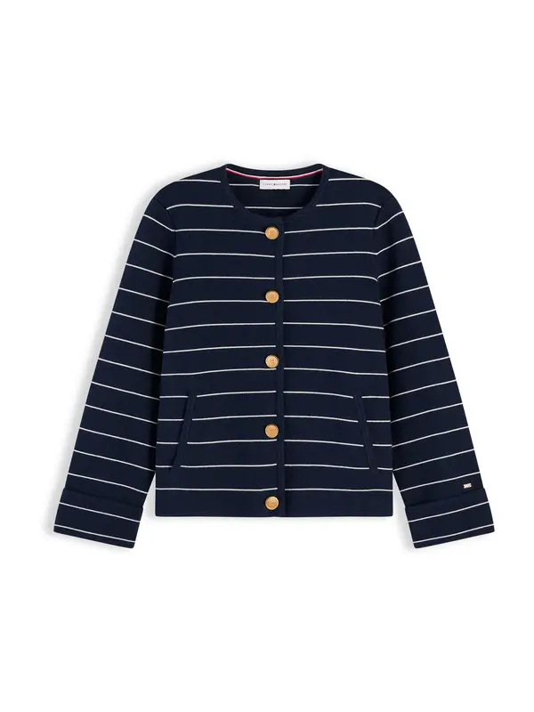 TOMMY HILFIGER TOMMY HILFIGER Kardigan  boja pijeska / tamno plava