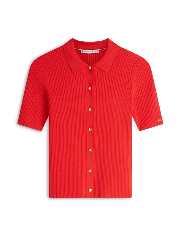 TOMMY HILFIGER TOMMY HILFIGER Kardigan  ciglasto crvena